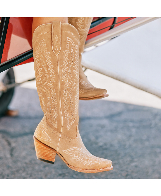 Ariat - Casanova Suede Brown Western Boot